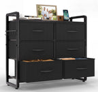 Fabric Chest of Drawer with 7 Drawers Home