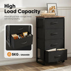 Fabric Chest of Drawer with 7 Drawers Home