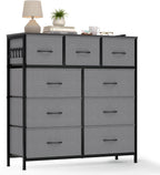 Fabric Chest of Drawer with 7 Drawers Home