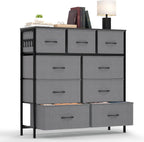 Fabric Chest of Drawer with 7 Drawers Home