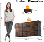 Fabric Chest of Drawers Canvas Storage Unit
