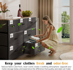 Fabric Chest of Drawers Canvas Storage Unit