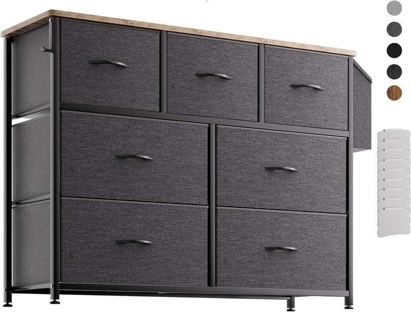 Fabric Chest of Drawers Canvas Storage Unit