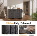 Fabric Chest of Drawers Canvas Storage Unit
