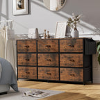 Fabric Chest of Drawers Canvas Storage Unit