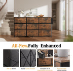 Fabric Chest of Drawers Canvas Storage Unit