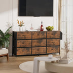 Fabric Chest of Drawers Canvas Storage Unit