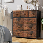Fabric Chest of Drawers Canvas Storage Unit