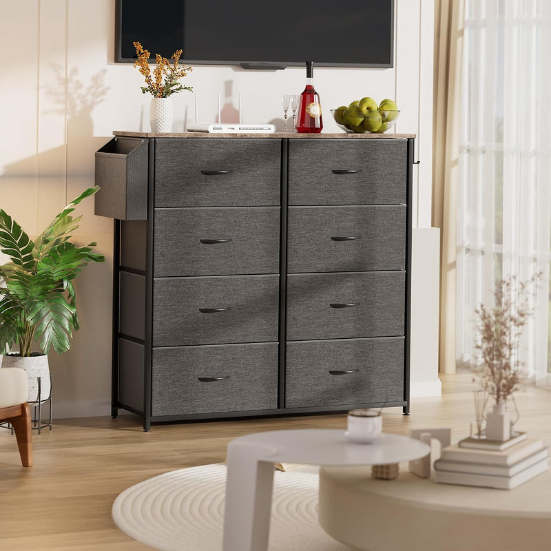 Fabric Chest of Drawers Canvas Storage Unit