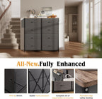 Fabric Chest of Drawers Canvas Storage Unit