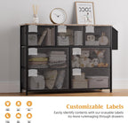 Fabric Chest of Drawers Canvas Storage Unit