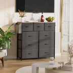Fabric Chest of Drawers Large TV Stand