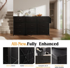 Fabric Chest of Drawers Large TV Stand