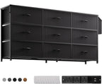 Fabric Chest of Drawers Large TV Stand