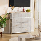 Fabric Chest of Drawers Large TV Stand