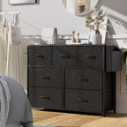 Fabric Chest of Drawers Large TV Stand