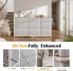Fabric Chest of Drawers Large TV Stand