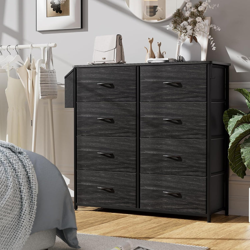 Fabric Chest of Drawers Large TV Stand