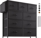 Fabric Chest of Drawers Large TV Stand
