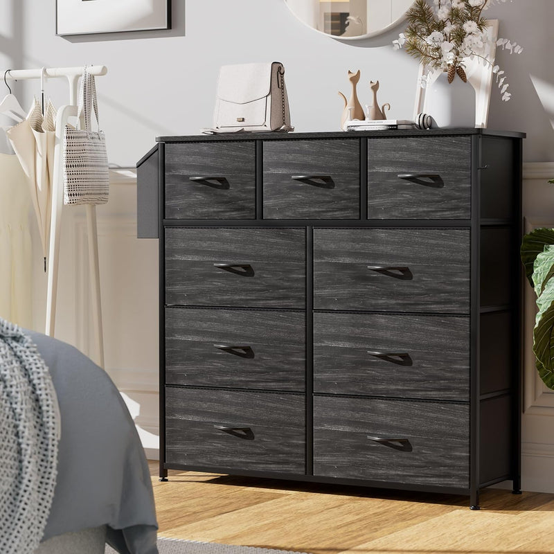 Fabric Chest of Drawers Large TV Stand