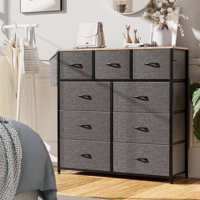 Fabric Chest of Drawers Large TV Stand