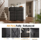 Fabric Chest of Drawers Large TV Stand