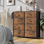 Fabric Chest of Drawers Large TV Stand