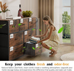 Fabric Chest of Drawers Large TV Stand