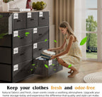 Fabric Chest of Drawers Large TV Stand
