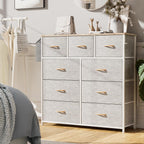 Fabric Chest of Drawers Large TV Stand