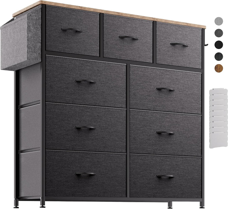 Fabric Chest of Drawers Large TV Stand