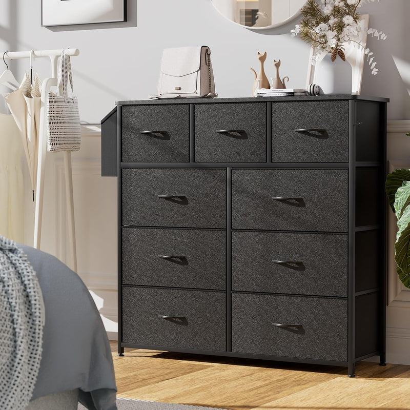 Fabric Chest of Drawers Large TV Stand