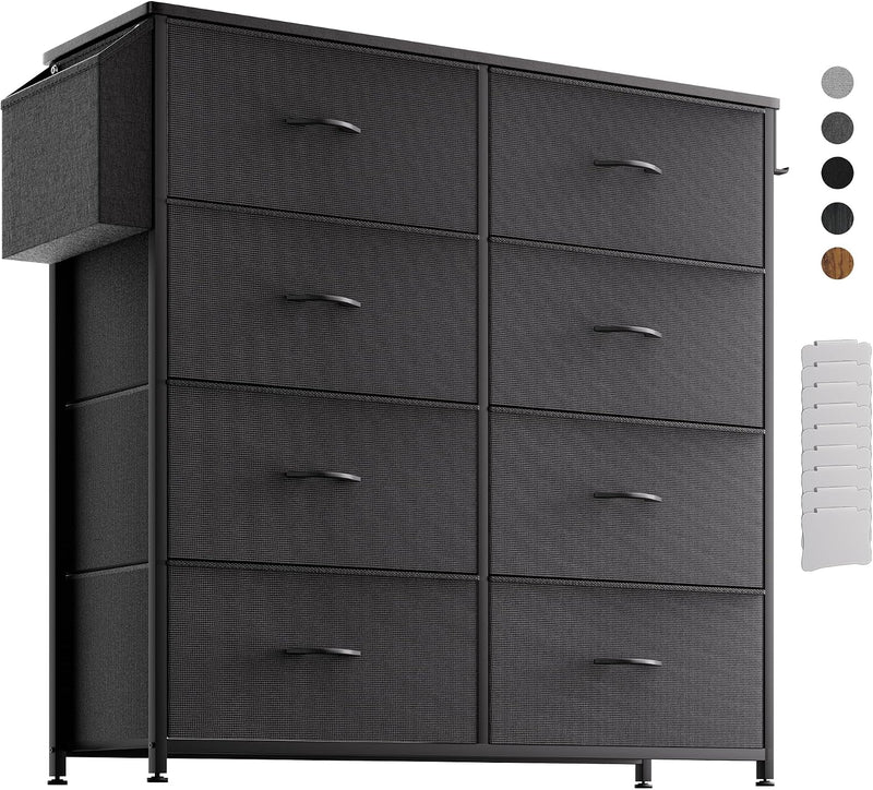 Fabric Chest of Drawers Large TV Stand