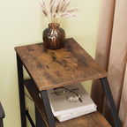 Fabric Chest of Drawers with 3 Narrow Top