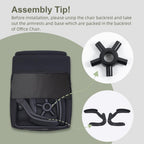 Fabric Office Chair Ergonomic Desk Chairs for Home