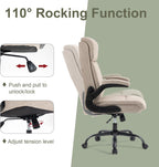 Fabric Office Chair Ergonomic Desk Chairs for Home