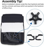 Fabric Office Chair Ergonomic Desk Chairs for Home