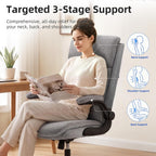 Fabric Office Chair Ergonomic Desk Chairs for Home