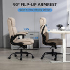 Fabric Office Chair Ergonomic Desk Chairs for Home