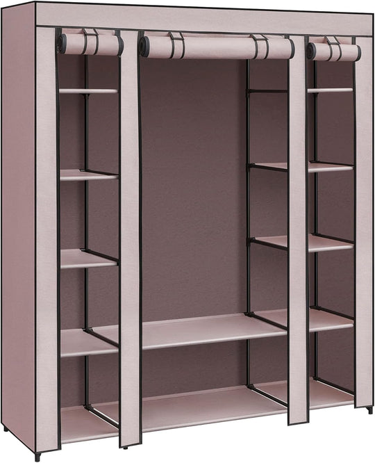 Fabric Wardrobe Portable for Bedroom Clothes Rail