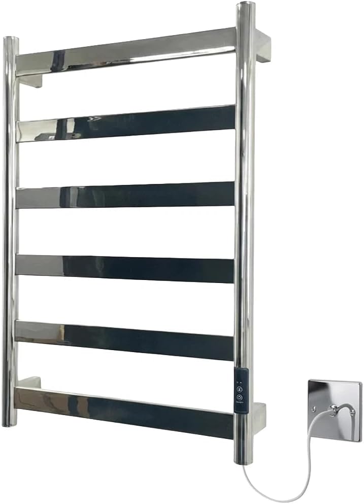 Fala Stainless Steel Electric Heated Towel Rail 500MM