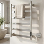 Fala Stainless Steel Electric Heated Towel Rail 500MM