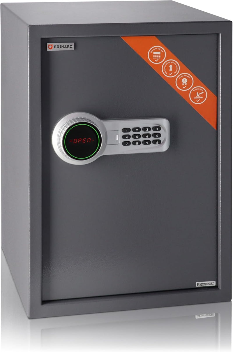 Family Electronic LCD Safe with Fireproof Money