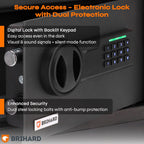 Family Electronic LCD Safe with Fireproof Money