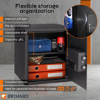 Family Electronic LCD Safe with Fireproof Money