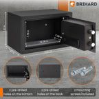 Family Electronic LCD Safe with Fireproof Money