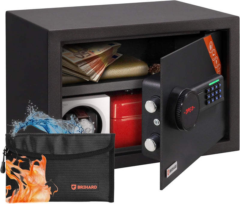 Family Electronic LCD Safe with Fireproof Money