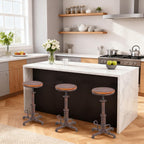 Bar Stool 24-28inch Height Adjustable Industrial Counter Stools