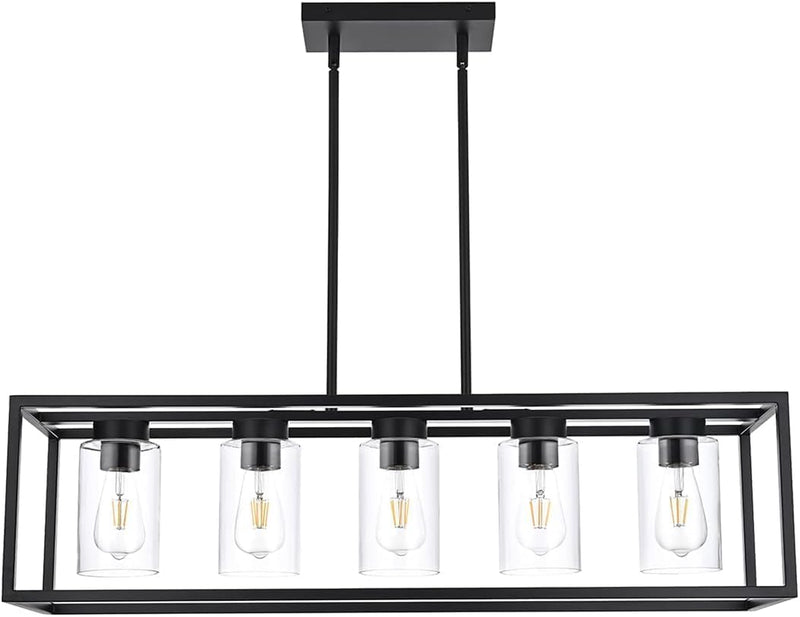 Farmhouse Chandeliers for Kitchen Island Brushed Nickel Dining