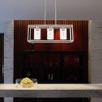 Farmhouse Chandeliers for Kitchen Island Brushed Nickel Dining